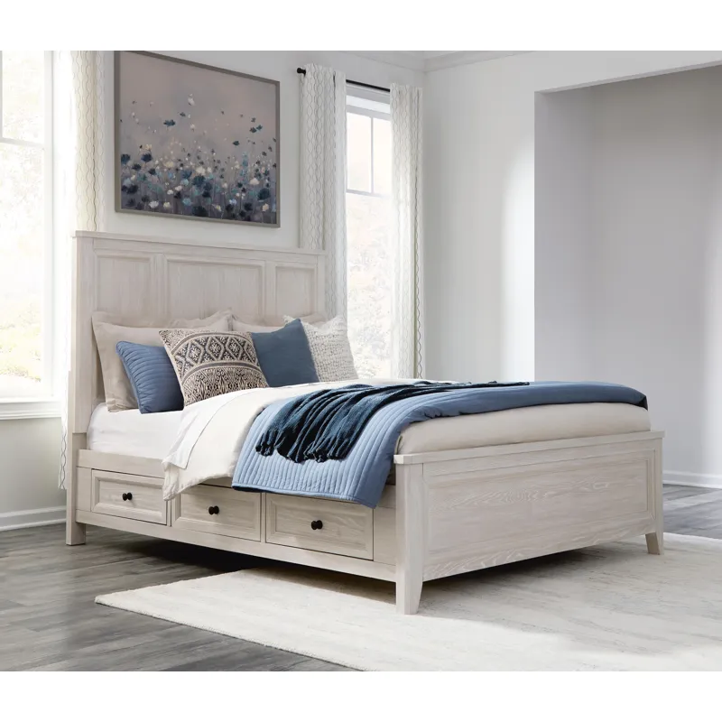 Darbonton Queen Panel Storage Bed
