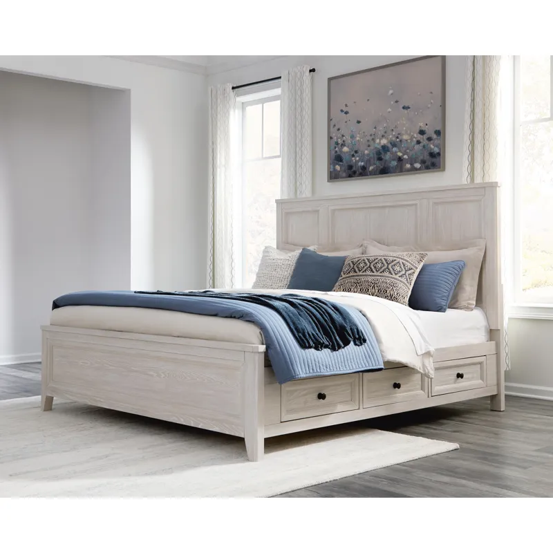 Darbonton California King Panel Storage Bed