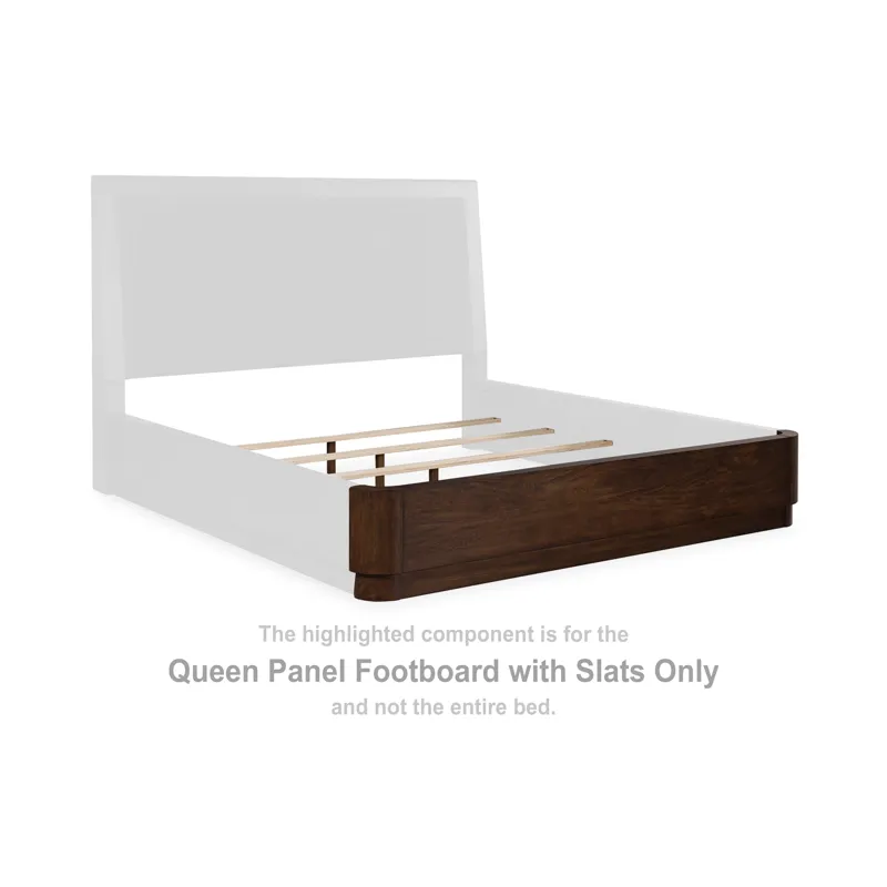 Kendamor Queen Panel Footboard with Slats