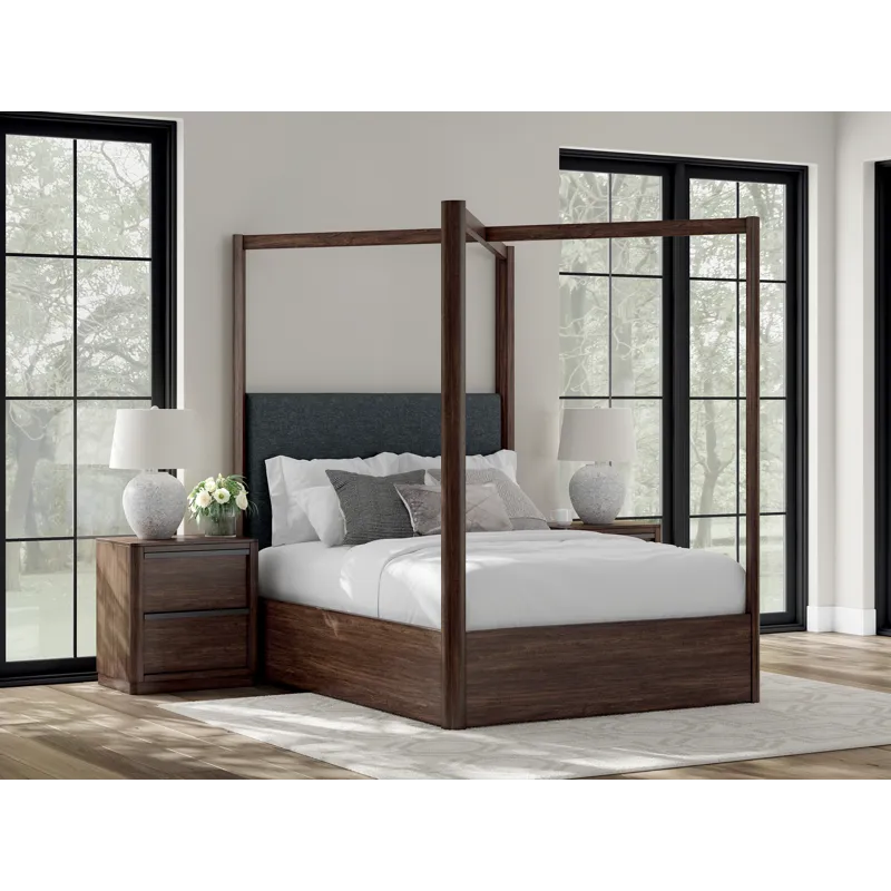 Kendamor Queen Canopy Bed