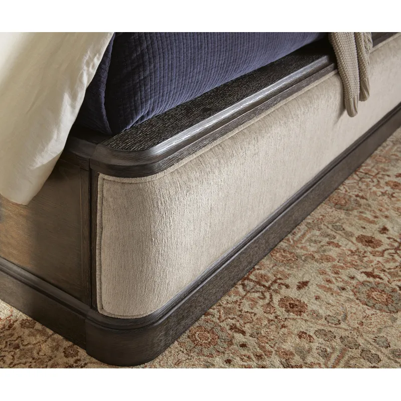 Bannette California King Upholstered Panel Bed
