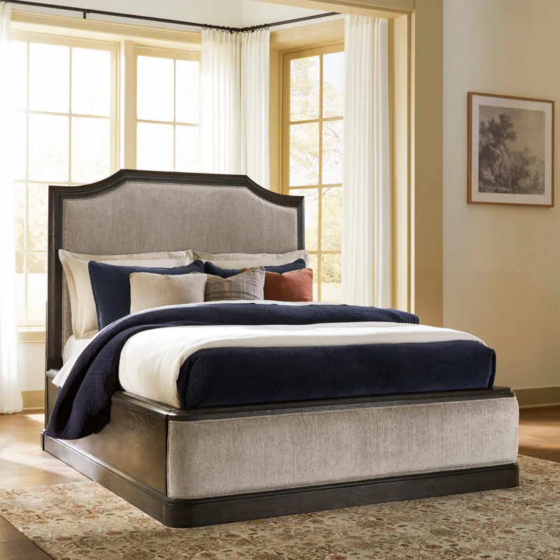 Bannette Queen Upholstered Panel Bed