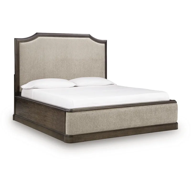 Bannette California King Upholstered Panel Bed