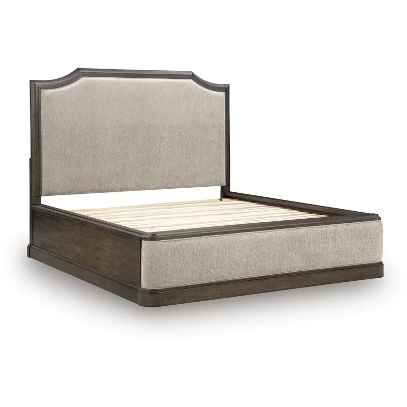 Bannette California King Upholstered Panel Bed