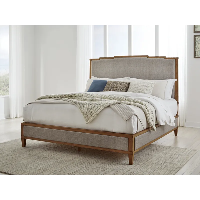 Sharlance California King Upholstered Panel Bed