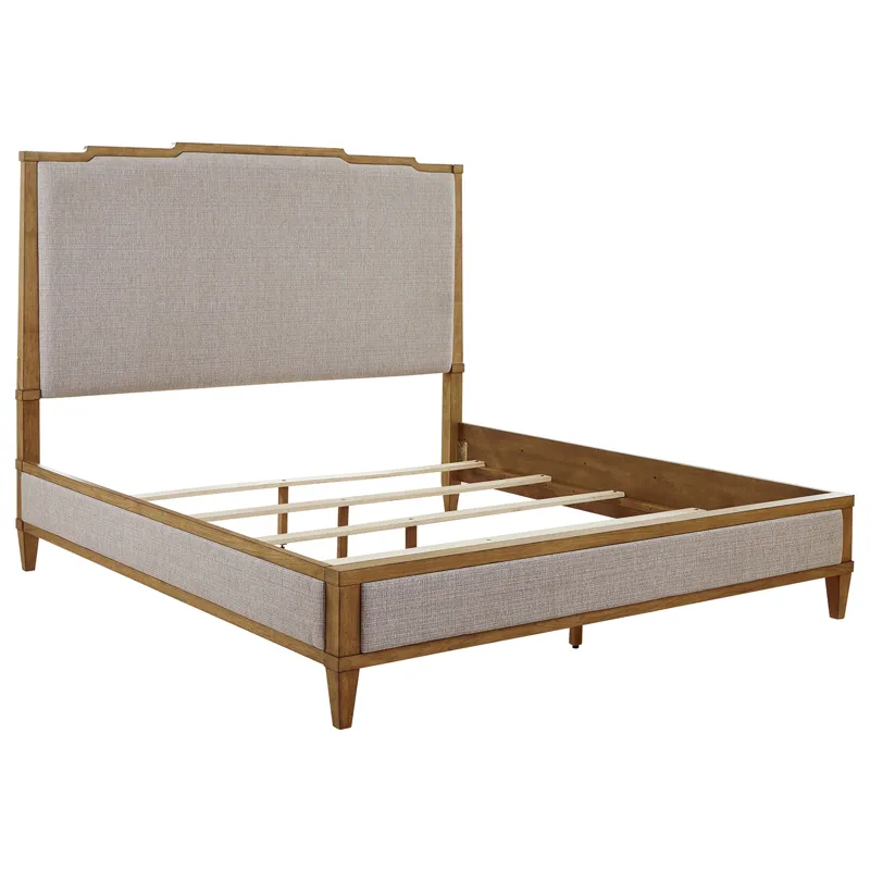 Sharlance California King Upholstered Panel Bed