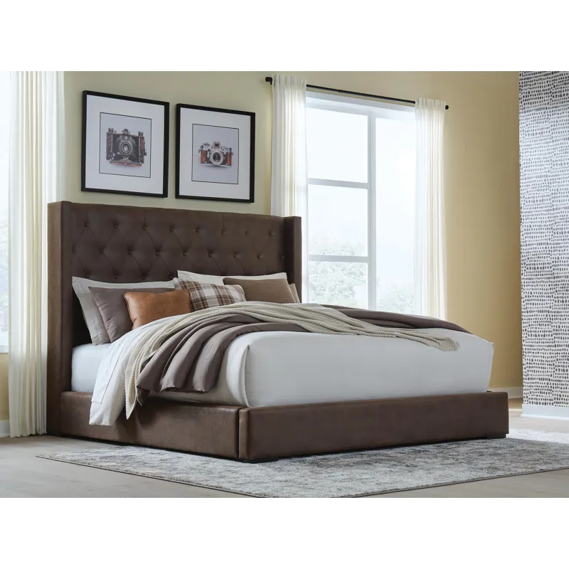 Lavernty Queen Upholstered Storage Bed