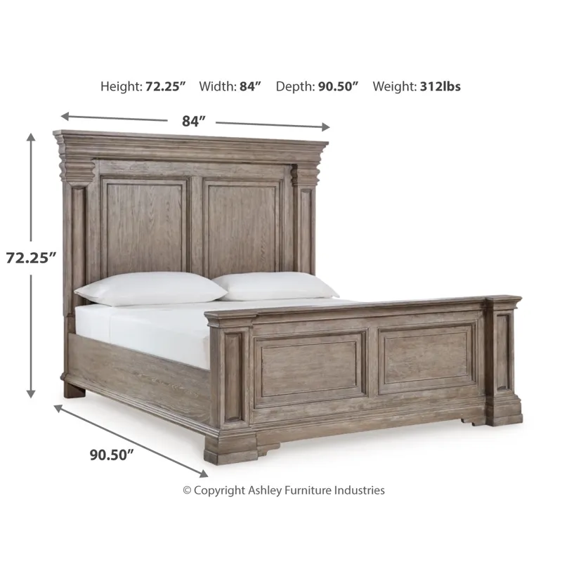 Blairhurst King Panel Bed, Dresser, Chest and 2  Nightstands