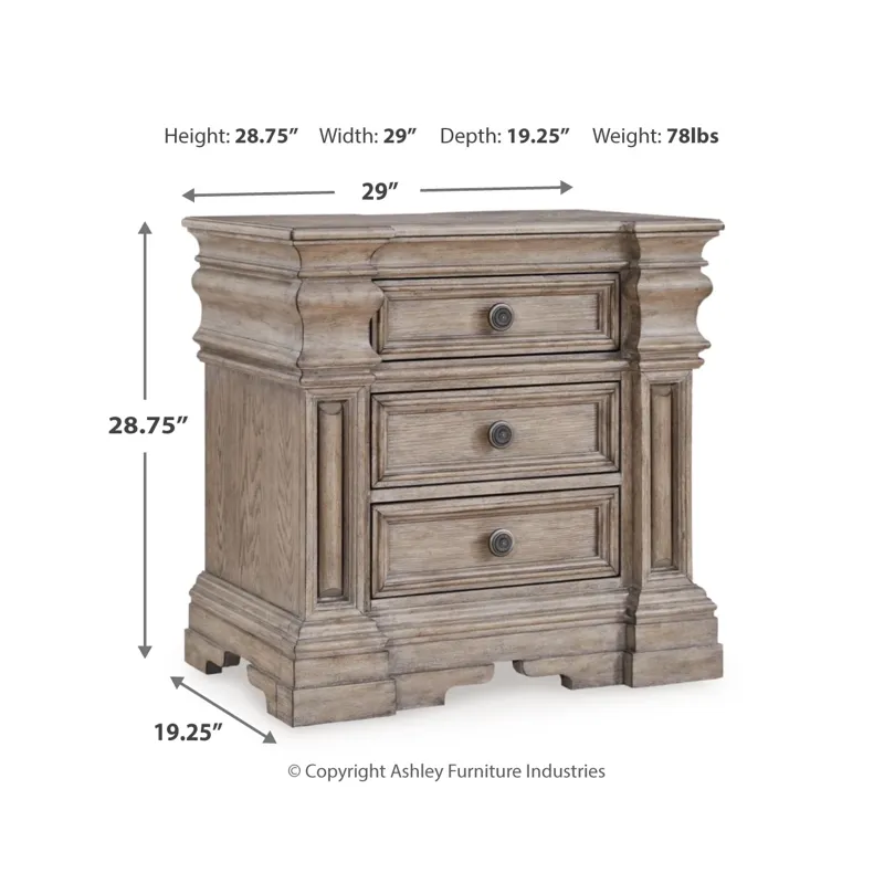 Blairhurst King Panel Bed, Dresser, Chest and 2  Nightstands