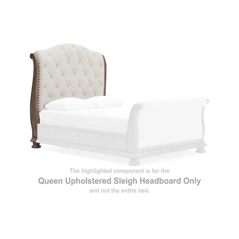 Ardenfield Queen Upholstered Sleigh Headboard