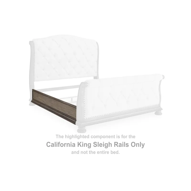 Ardenfield California King Sleigh Rails