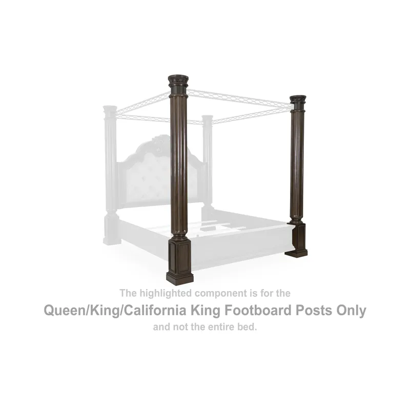Maylee Queen/King/California King Footboard Posts