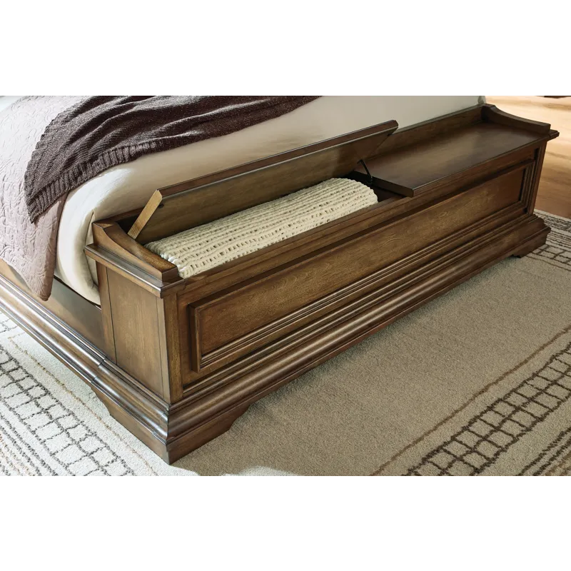 Frantanna King Panel Storage Bed