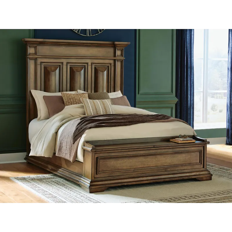 Channley Queen Panel Storage Bed