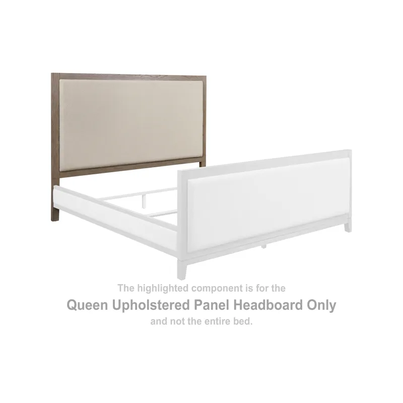 Chrestner Queen Upholstered Panel Headboard