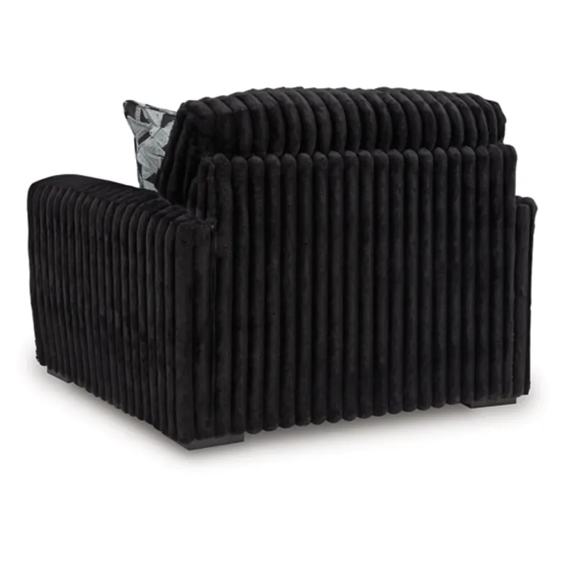 Midnight-Madness Oversized Chair