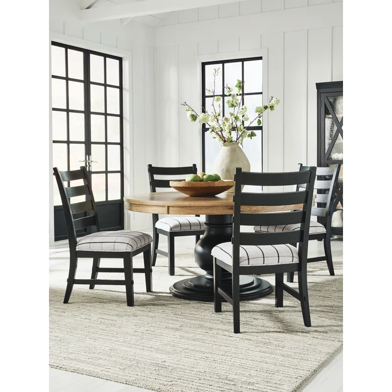 Gramburg Dining Table and 4 Chairs
