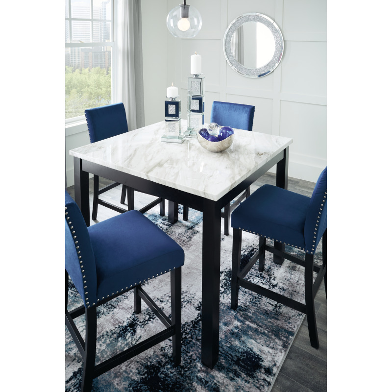 Cranderlyn Counter Height Dining Table and Bar Stools (Set of 5) D163