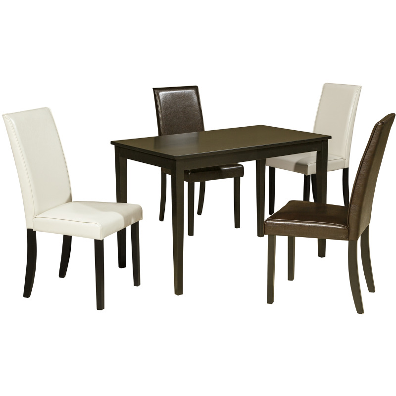 Kimonte Dining Table and 4 Chairs D250D5 by Signature Design by Ashley