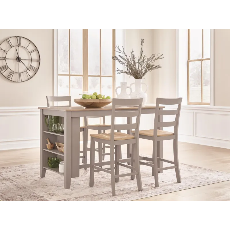 Harperfeld Dining Table and 4