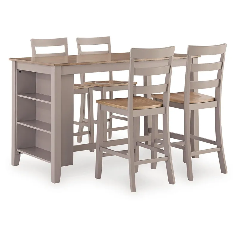 Harperfeld Dining Table and 4