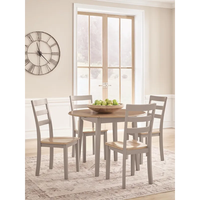 Harperfeld Dining Table and 2
