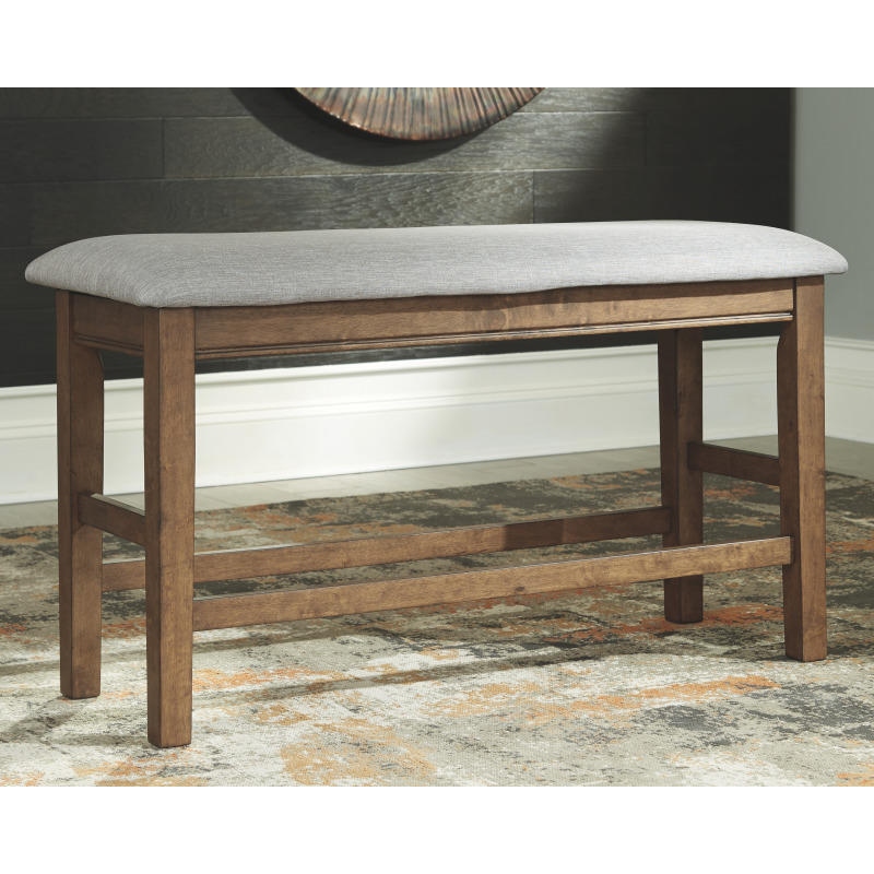 Glennox Counter Height Dining Room Bench D50309 by Signature Design by