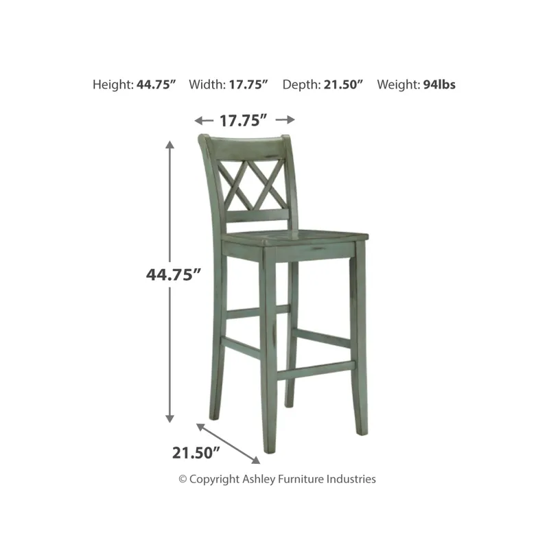 Mestler Bar Height Bar Stool