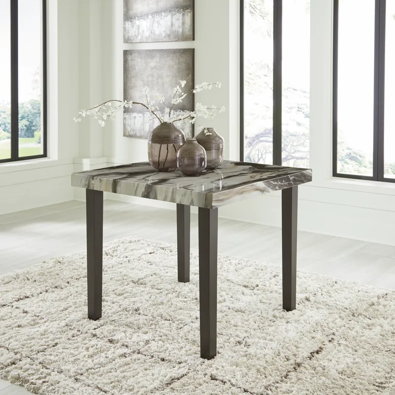 Jeshina Counter Height Dining Table and 4 Barstools