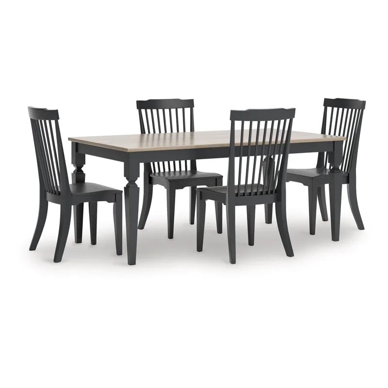 Brenkerton Dining Table and 4 Chairs