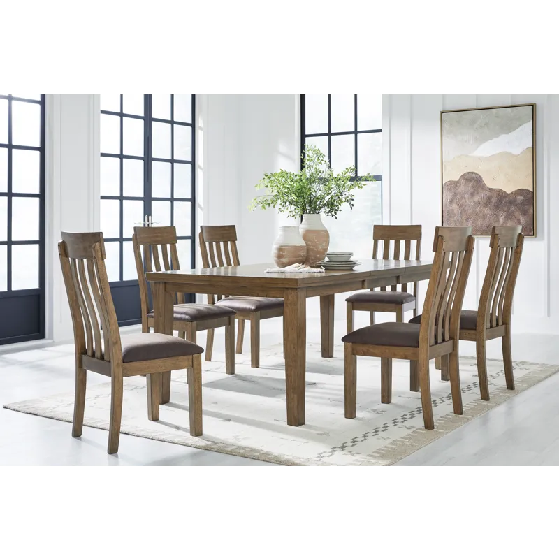 Broxtyn Extension Dining Table and 6 Chairs