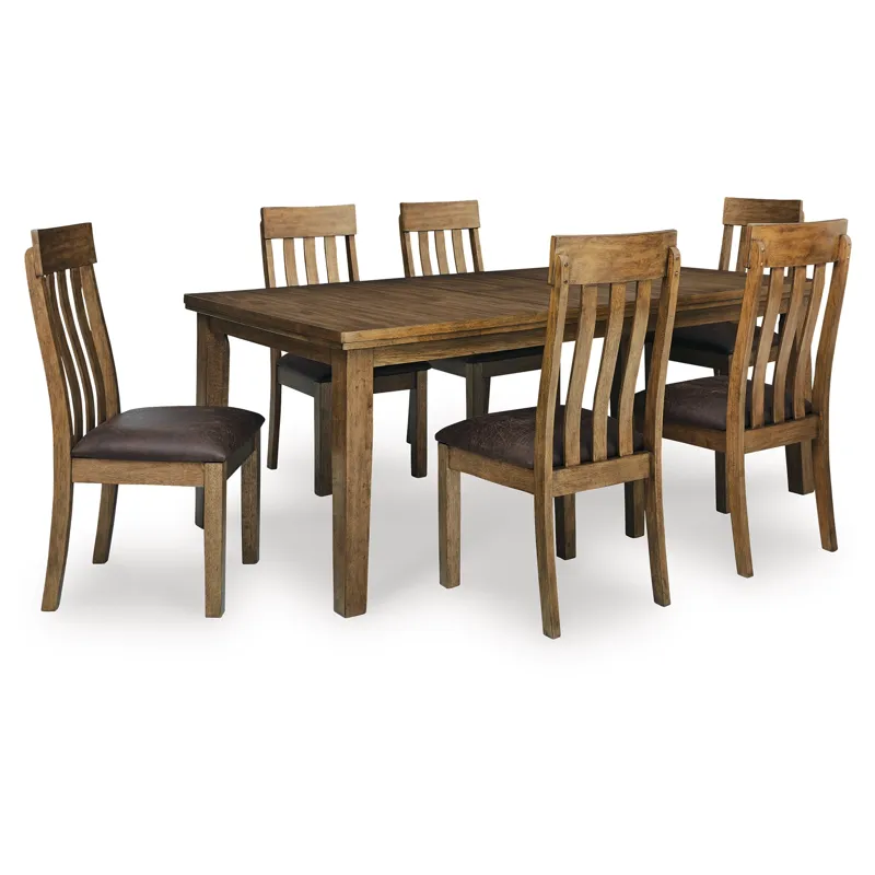 Broxtyn Extension Dining Table and 6 Chairs