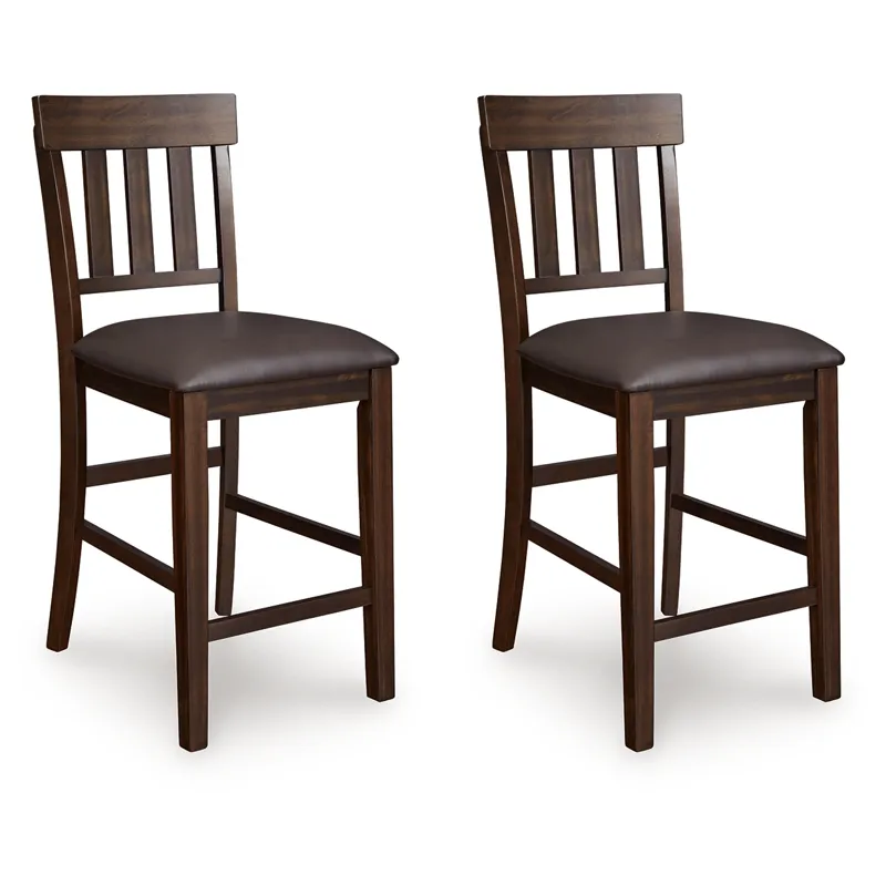 Haddigan Counter Height Dining Table and 4 Barstools