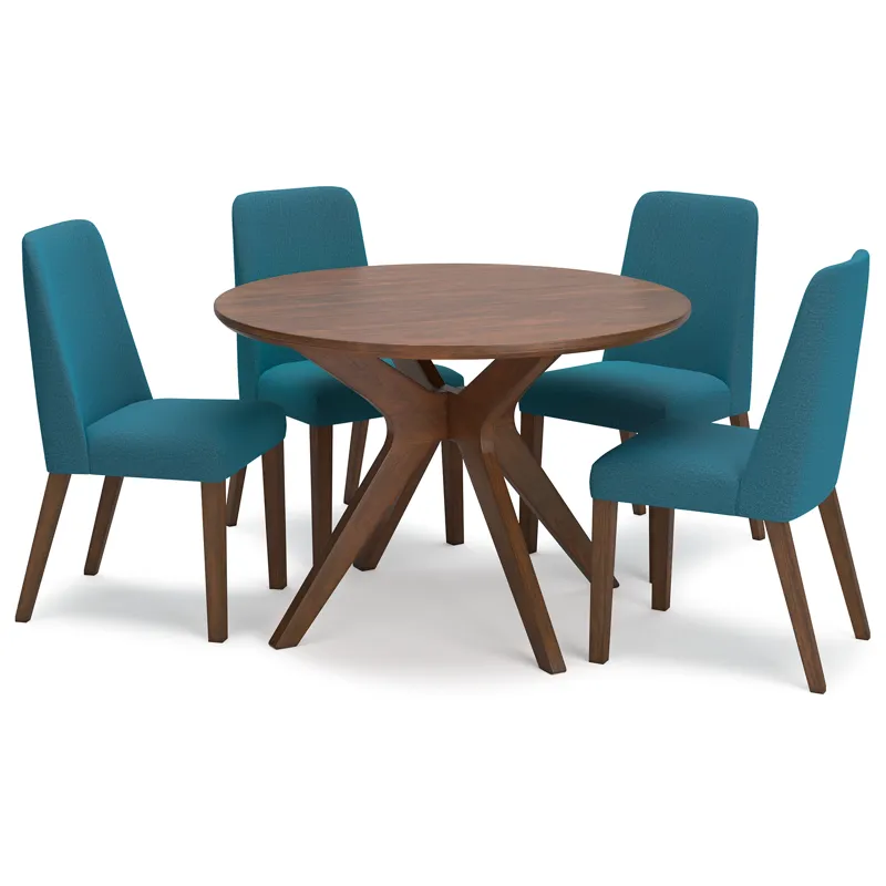 Lyncott Dining Table and 4 Chairs