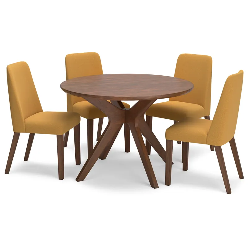 Lyncott Dining Table and 4 Chairs