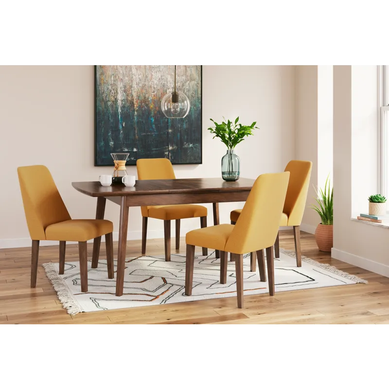 Lyncott Dining Table and 4 Chairs