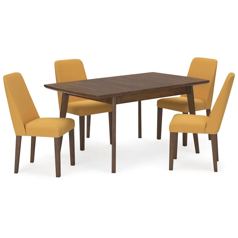 Lyncott Dining Table and 4 Chairs