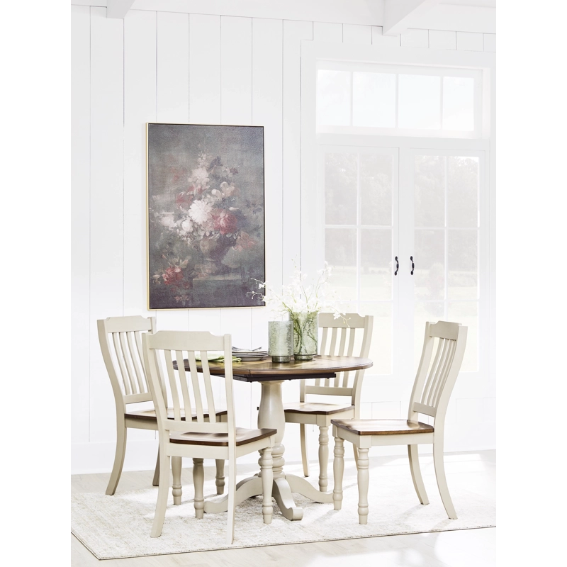 Wirloni Dining Table and 4 Chairs