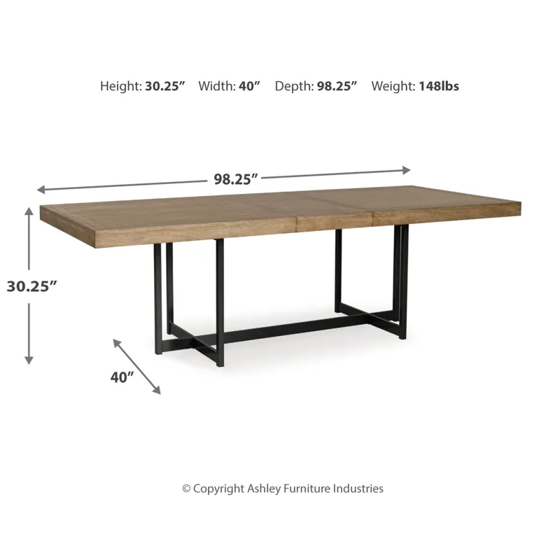Tomtyn Extension Dining Table and 6 Chairs