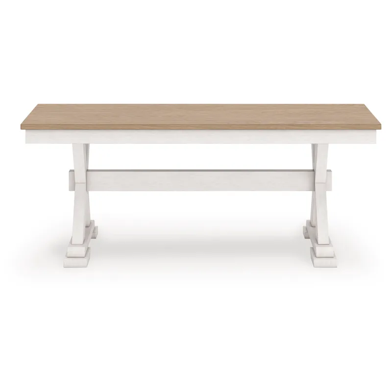 Westlinport Extension Dining Table, 4 Chairs and Bench