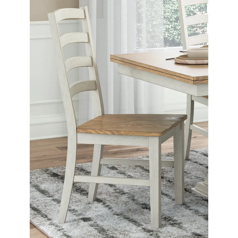 Purlaney Extension Dining Table and 4 Chairs