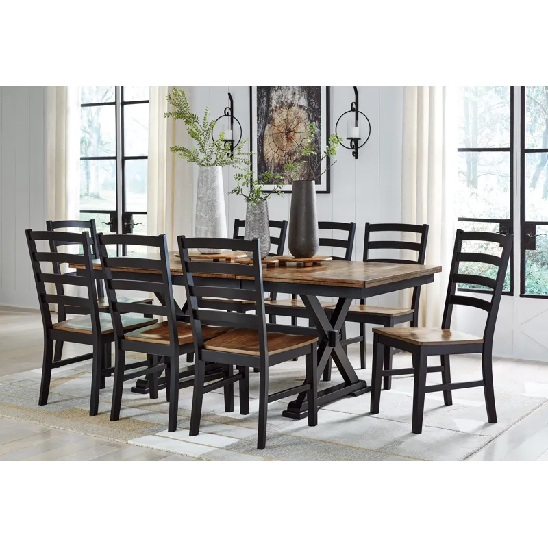 Wildenauer Dining Table and 8 Chairs
