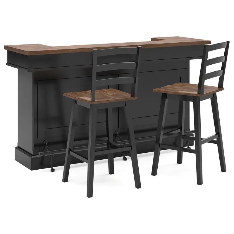 Wildenauer Bar Table and 2 Barstools