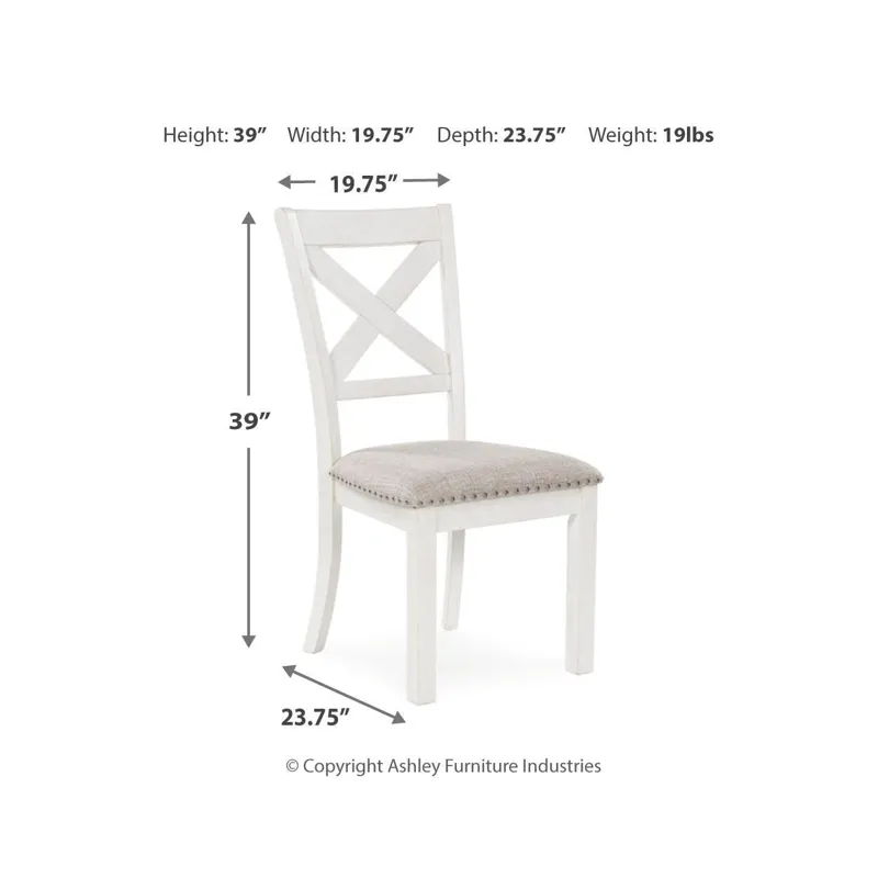 Robbinsdale Dining Table, 6 Chairs and Bench
