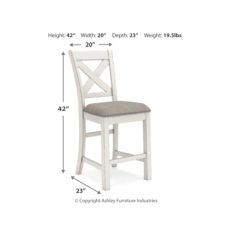 Robbinsdale Counter Height Dining Table and 4 Barstools