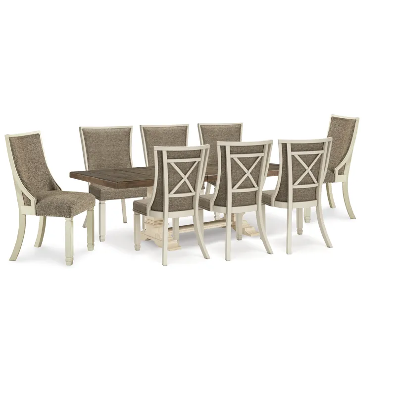 Bolanburg Dining Extension Table and 8 Chairs