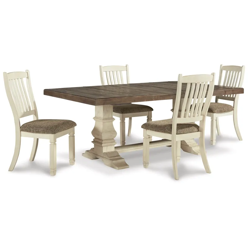 Bolanburg Extension Dining Table and 4 Chairs