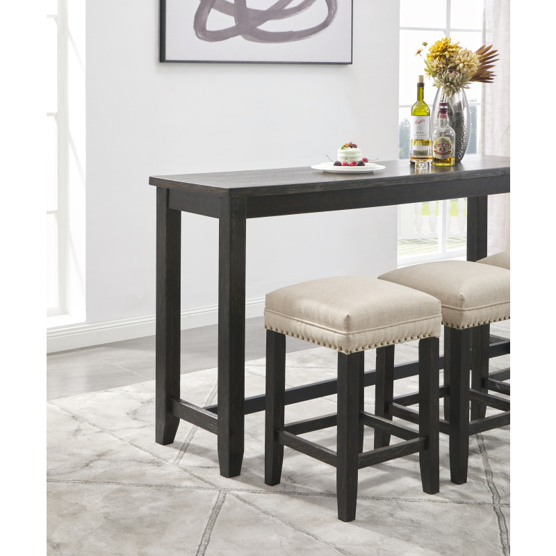 Anchorville Counter Height Dining Table and Bar Stools (Set of 4) D717