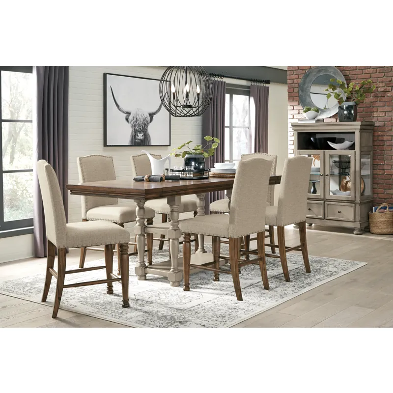 Lettner Counter Height Dining Extension Table