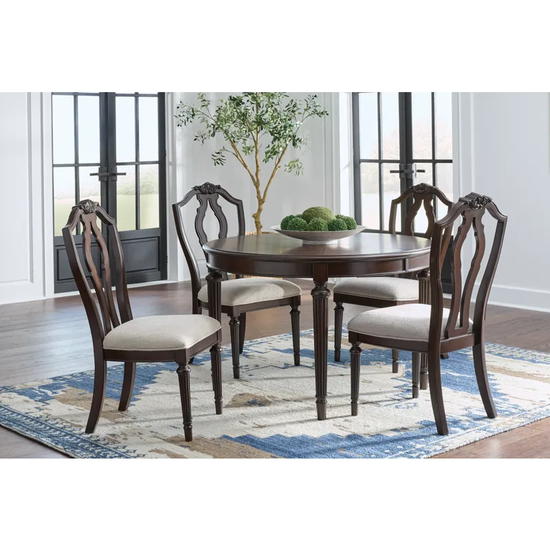 Lavinton Extension Dining Table and 4 Chairs